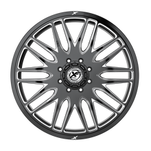 Charger l'image dans la galerie, 240F208258110GBML - XF Offroad XF-240 Dually 20X8.25 8X165.1 ET 110MM Gloss Black Milled - XF Offroad Wheels Canada