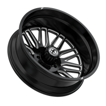 Charger l'image dans la galerie, 240O208258-240GBML - XF Offroad XF-240 Dually 20X8.25 8X165.1 ET -240MM Gloss Black Milled - XF Offroad Wheels Canada