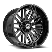 Load image into Gallery viewer, XF-2402414BLANK-76GBML - XF Off-Road XF-240 24X14 Blank -76mm Gloss Black &amp; Milled - XF Off-Road Wheels Canada