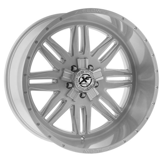 XFX-303261251271397-44BRMW - XFX Flow XFX-303 26X12 5X127 / 5X139.7 -44mm Brushed & Milled - XFX Flow Wheels Canada