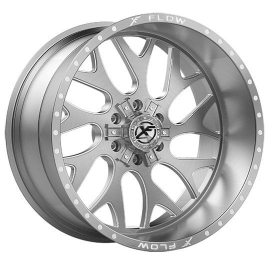 XFX-N-301241461351397-76BRMW - XFX Flow XFX-301 24X14 6X135 / 6X139.7 -76mm Silver - XFX Flow Wheels Canada