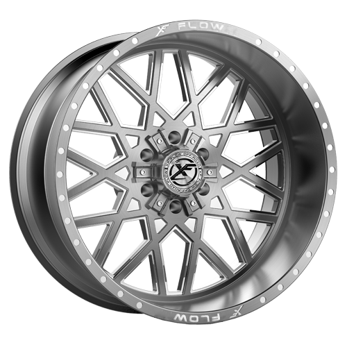 XFX-N-307221251397150-44BRMW - XFX Flow XFX-307 22X12 5X150 / 5X139.7 -44mm Brushed & Milled - XFX Flow Wheels Canada