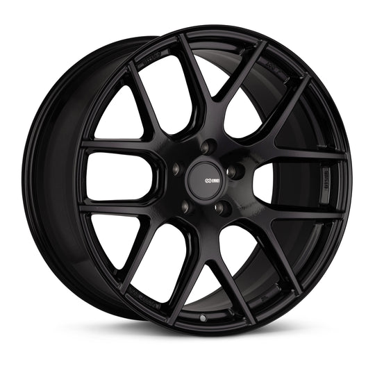 531-880-1240BK - Enkei XM-6 18X8 5X120 40mm Gloss Black - Enkei Wheels Canada