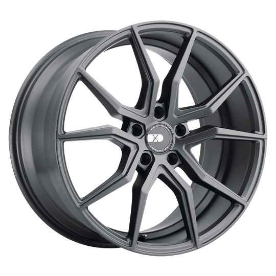 2085VER325110G72 - XO Verona 20X8.5 5X110  32mm Matte Gunmetal - XO Wheels Canada