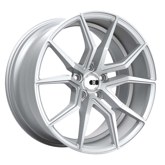 2290VER325114S72 - XO Verona 22X9 5X114.3  32mm Matte Silver - XO Wheels Canada