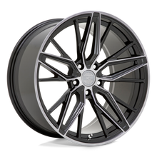 Load image into Gallery viewer, 2090ZCH205114F76 - XO Zurich 20X9 5X114.3  20mm Gloss Black W/ Machined Gloss Dark Tint - XO Wheels Canada