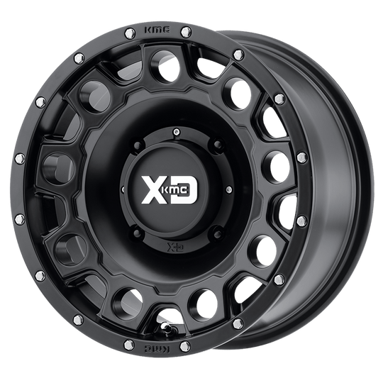 XS12957040710 - XD XS129 Holeshot 15X7 4X110  10mm Satin Black - XD Wheels Canada
