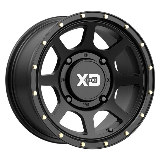 XS13447040710 - XD XS134 Addict 14X7 4X110  10mm Satin Black - XD Wheels Canada