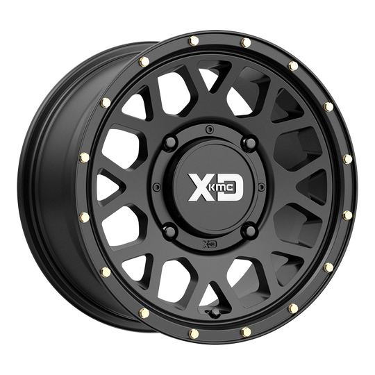 XS13547044738 - XD XS135 Grenade 14X7 4X156  38mm Satin Black - XD Wheels Canada