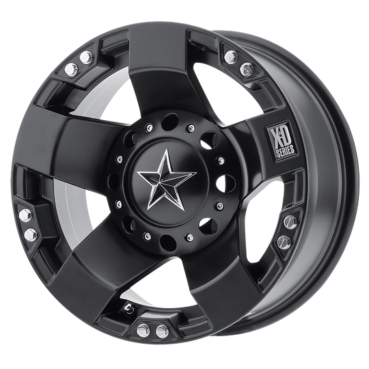 XS77547040700 - XD XS775 Rockstar 14X7 4X110  0mm Satin Black - XD Wheels Canada