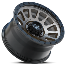 Charger l'image dans la galerie, YOSEMITE-2187MGMBR - Lock Offroad Yosemite 20X10 8X170 ET -18mm Matte Grey With Black Ring - Lock Offroad Wheels Canada