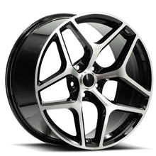 Load image into Gallery viewer, Z28-2291835BM - O.E. Revolution Z28 22X9 5X120 35mm Gloss Black &amp; Machined - O.E. Revolution Wheels Canada