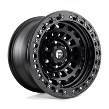 Load image into Gallery viewer, D10117905645 - Fuel Off-Road D101 Zephyr Beadlock 17X9 5X150 -15 mm Matte Black - Fuel Off-Road Wheels Canada