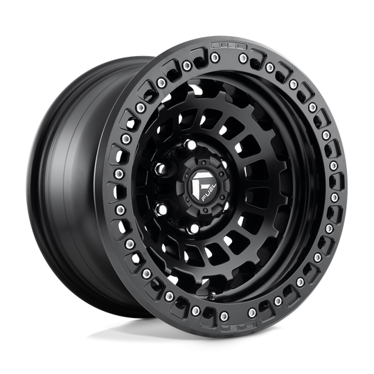 D10117905645 - Fuel Off-Road D101 Zephyr Beadlock 17X9 5X150 -15 mm Matte Black - Fuel Off-Road Wheels Canada