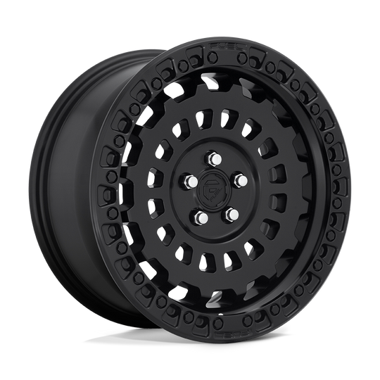 D6331780D5+38O - Fuel Off-Road D633 Zephyr 17X8 5X114.3 ET 38mm Candy Orange with Matte Black Ring - Fuel Off-Road Wheels Canada