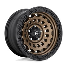 Charger l'image dans la galerie, D63417907545 - Fuel Off-Road D634 Zephyr 17X9 5X127 -12 mm Matte Bronze Black Bead Ring - Fuel Off-Road Wheels Canada