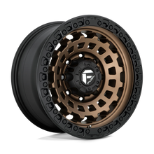 Charger l'image dans la galerie, D63418908245 - Fuel Off-Road D634 Zephyr 18X9 8X165.1 -12 mm Matte Bronze Black Bead Ring - Fuel Off-Road Wheels Canada