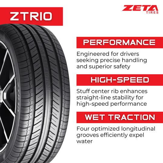 ZT2353519N 235/35R19 Zeta ZTR10 91W Zeta Tires Canada