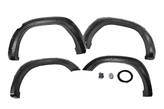 A-D10914-DX8 Defender Pocket Fender Flares - DX8 Black - Ram 1500 2WD/4WD (19-23) Rough Country Canada