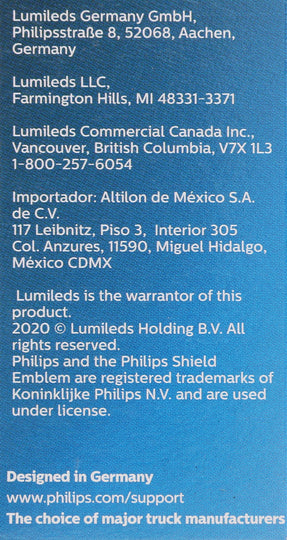 H7MDC1 Philips MasterDuty Bulb - MasterDuty Single Commercial Pack Philips Bulbs