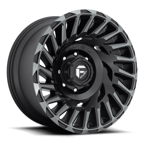 D68320001847 - Fuel Off-Road D683 Cyclone 20X10 8X180 ET -18mm Matte Machined Double Dark Tint - Fuel Off-Road Wheels Canada