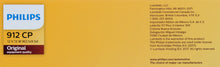Load image into Gallery viewer, 912CP Philips Standard Miniature 912 - Standard - Multiple Commercial 10-Pack Philips Bulbs