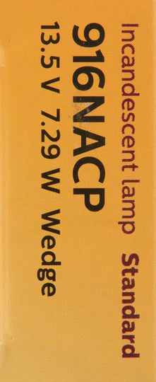 916NACP Philips Standard Miniature 916NA - Standard - Multiple Commercial 10-Pack Philips Bulbs