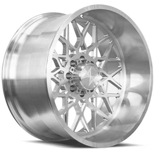 SF528168399BRM - Sentali Forged SF5BRM 28X16 8X170 ET -99MM Brushed Milled - Sentali Forged Wheels Canada