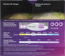 Load image into Gallery viewer, H11BNGPS2 Philips NightGuide platinum Headlight H11B - NightGuide Platinum - Twin Special Pack Philips Bulbs
