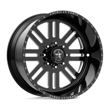 Load image into Gallery viewer, AFTC61R78-5-20 - American Force AFW Rebel 20X9 6X139.7 0mm Gloss Black Mill-Mach - American Force Wheels Canada