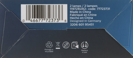 H7XULED Philips X-tremeUltinon LED H7XULED - X-tremeVision - LED Headlight Philips Bulbs