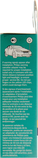 168ALED Philips Ultinon LED 168ALED - Ultinon LED - Amber Philips Bulbs