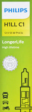 Load image into Gallery viewer, H1LLECOC1 Philips Long Life Bulb H1 - LongerLife - Single Commercial Pack Philips Bulbs