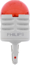 Load image into Gallery viewer, 7440RLED Philips Ultinon LED 7440RLED - Ultinon LED - Red Philips Bulbs