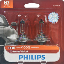 Load image into Gallery viewer, H7XVB2 Philips X-tremeVision Headlight H7 - X-tremeVision - Twin Blister Pack Philips Bulbs