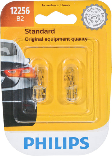 12256B2 Philips Standard Miniature 12256 - Standard - Twin Blister Pack Philips Bulbs