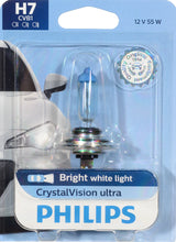 Load image into Gallery viewer, H7CVB1 Philips CrystalVision ultra Headlight H7 - CrystalVision Ultra - Single Blister Pack Philips Bulbs