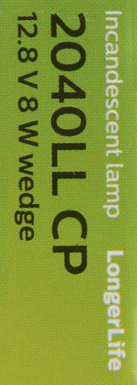 2040LLCP Philips LongerLife Miniature 2040LL - LongerLife - Multiple Commercial 10-Pack Philips Bulbs