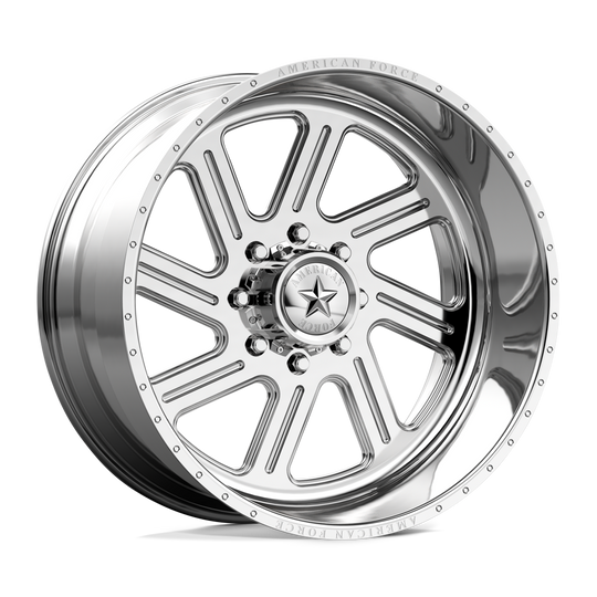 AFTPG38G24-1-20 - American Force AFW Ikon 24X14 8X180 -73mm Polished - American Force Wheels Canada