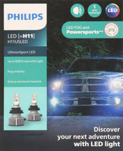 Load image into Gallery viewer, H11USLED Philips Ultinon Sport - UltinonSport LED Philips Bulbs