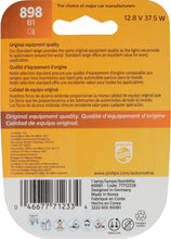 Load image into Gallery viewer, 898B1 Philips Standard Fog Light 898 - Standard - Single Blister Pack Philips Bulbs