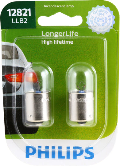 R5WLLB2 Philips LongerLife Miniature R5WLL - LongerLife - Twin Blister Pack Philips Bulbs