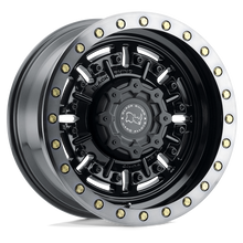 Load image into Gallery viewer, 1785ABR006135B87 - Black Rhino Abrams 17X8.5 6X135  0mm Gloss Gun Black W/ Machined Dark Tint - Black Rhino Wheels Canada