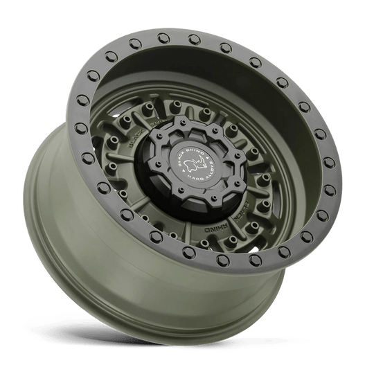 2095ABR-26140N12 - Black Rhino Abrams 20X9.5 6X139.7 -2 mm Olive Drab Green - Black Rhino Wheels Canada