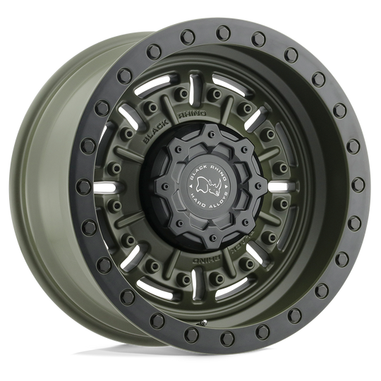 1785ABR006140N12 - Black Rhino Abrams 17X8.5 6X139.7  0mm Olive Drab Green - Black Rhino Wheels Canada