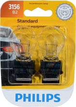 Load image into Gallery viewer, 3156B2 Philips Standard Miniature 3156 - Standard - Twin Blister Pack Philips Bulbs