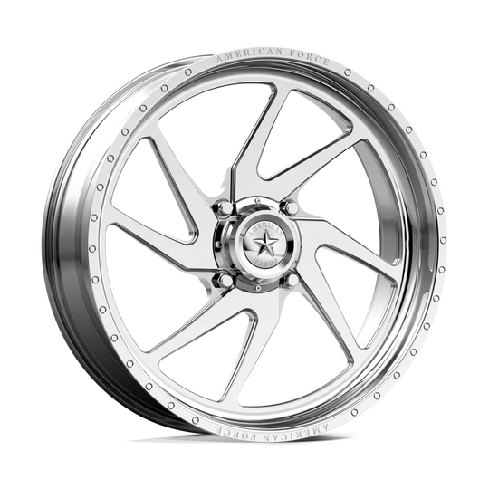 AFTYK02LE111-1-21 - American Force Powersports AFW Sonic 24X7 4X156 0mm Polished - American Force Powersports Wheels Canada