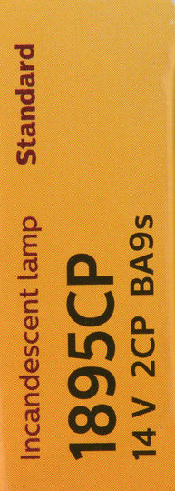 1895CP Philips Standard Miniature 1895 - Standard - Multiple Commercial 10-Pack Philips Bulbs