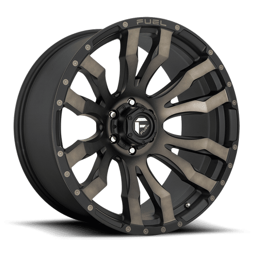 D67416808545 - Fuel Off-Road D674 Blitz 16X8 5X139.7 ET 1mm Matte Black Double Dark Tint - Fuel Off-Road Wheels Canada