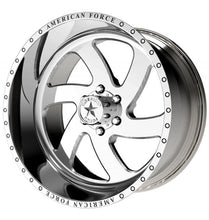 Charger l'image dans la galerie, AFTPB03R78-1-21 - American Force AFW Spade 24X14 6X139.7 -73mm Polished - American Force Wheels Canada